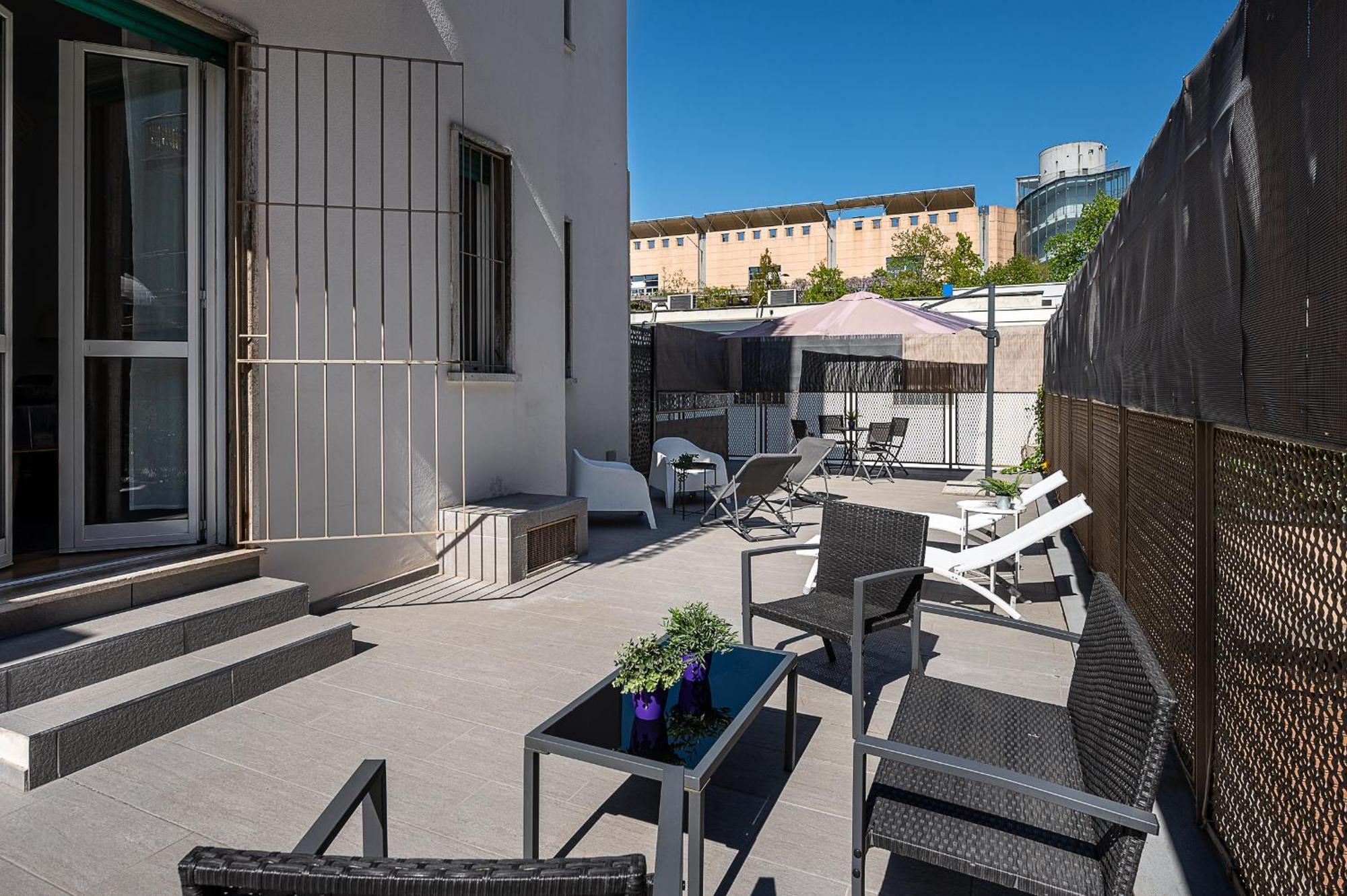 Classbnb - Ampio Appartamento A 1Km Da Citylife Milano Exteriör bild